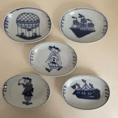 有田焼　小判小皿　5枚のサムネイル