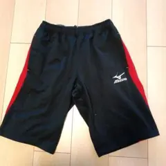 Mizuno ショートパンツ 黒/赤M2271番