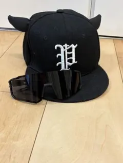 ピラフ星人　キャップ ブラック