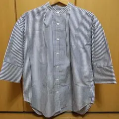 BEAUTY&YOUTH バンドカラーシャツ