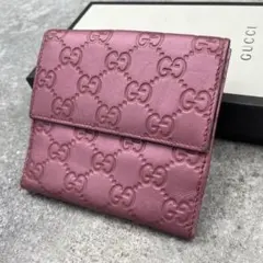 2026年最新】GUCCI カラー：ピンク系 レディース 三つ折り財布の人気