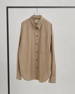 Cristaseya.】MAO SHIRT NOISETTE STRIPES - メルカリ