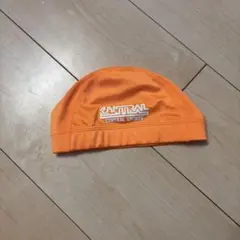 CENTRAL SPORTS 水泳帽 オレンジ