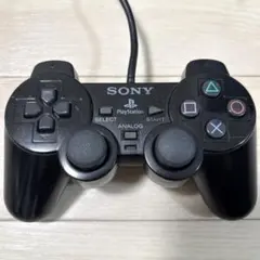【動作確認済】PS2デュアルショック2コントローラー純正 新品スティック交換済