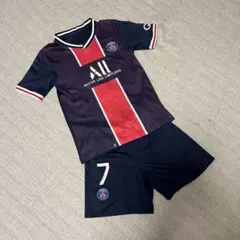パリ　サンジェルマン　MBAPPÉ 7 ユニフォーム 上下セット