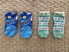 Blue Q ベビーソックス　2足セット