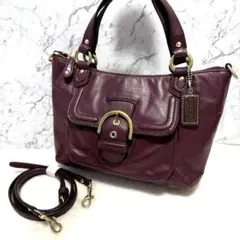 old coach soho shoulder bag y2k キャンベル
