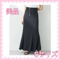 earth music&ecology バックレースサイドリブマーメイドスカート