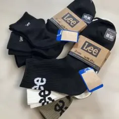 新品Lee メンズ ソックス 3足6足セット 25-27cmのサムネイル