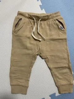 ベージュ カジュアルパンツ ポケット付き