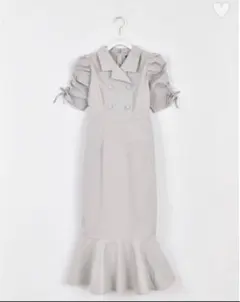 【週末限定値下げ】evelyn 開襟マーメイドOP ワンピース タグ付き