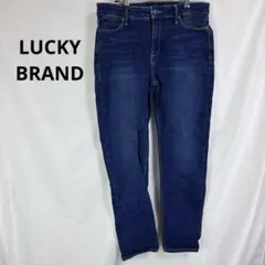 LUCKY BRAND　スリムストレッチ　デニムパンツ【10/30】濃紺のサムネイル