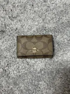 COACH シグネチャー柄 キーケースのサムネイル