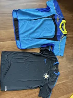Nike Dri-Fit & Umbro サッカーシャツ Sサイズ　二枚セット