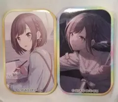 プロセカ　スクエア缶バッジ　東雲絵名　2こセット