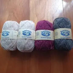 Jamieson’s シェットランド スピンドリフト3色4玉セット