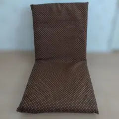 茶色ドット柄座椅子　美品