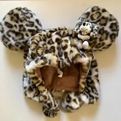 美品　東京ディズニーリゾートミニー マスコットファンキャップヒョウ