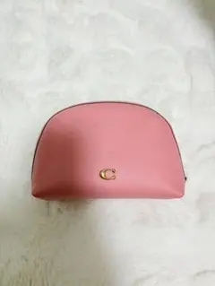COACH ジュリエンヌ コスメティックケース ピンク