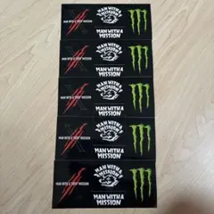 man with a mission10thMonsterEnergyステッカー