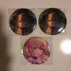 プロセカ 小豆沢こはね グリッター缶バッジ