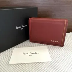 新品　ポールスミス　BST 三つ折り財布　ミニ財布　レンガ 新品 ポールスミス BST 三つ折り財布 ミニ財布 レンガ - メルカリ