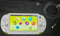 SONY PS Vita2000 ホワイト/イエロー 本体