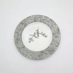 ウエッジウッド 22.5cm 2枚 ハミングバード プレート 黒壺 E515 - メルカリ
