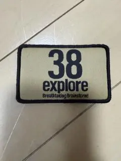 38 explorer ワッペン