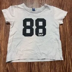 100 ラグマート　グレー　キッズ Tシャツのサムネイル