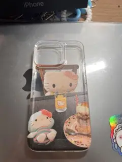 ハローキティ 透明iPhoneケース　13pro