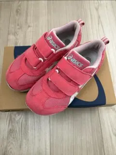 ASICS アシックス アイダホ MINI 4 ピンク スニーカー 19cm