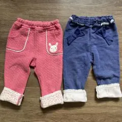 【値下げしました】クーラクール　80サイズ　パンツ２本セット