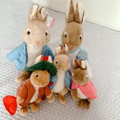 ピーターラビット ぬいぐるみ 5体セット