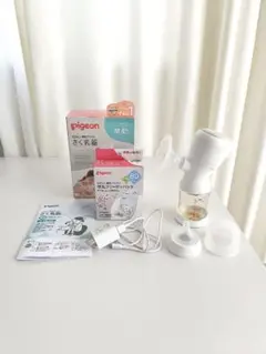 ピジョン 電動搾乳機 handy fit+ コードレス【未使用品】おまけ付き