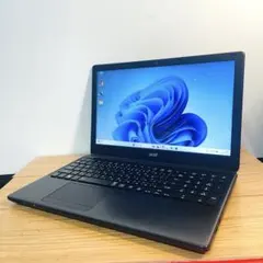 ACER メモリ6ギガノートパソコンWin11オフィスDVDカメラWi-Fi