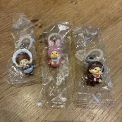 モンチッチ　めじるしアクセサリー2 3個セット