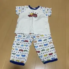 MIKI HOUSE ベビーパジャマ 90cm 車柄のサムネイル