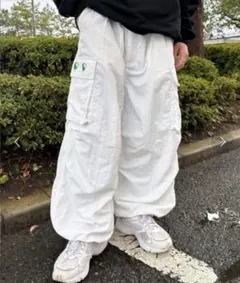 A'gem アジャスターカーゴパンツ ホワイトのサムネイル