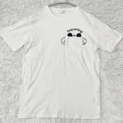 THE SHOP TK ミッキー　ポケット　デザインTシャツ　半袖　ホワイトのサムネイル