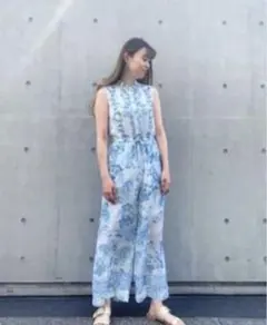 未使用級 グレースコンチネンタル　オーナメント ワイドサロペット