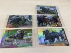 サラブレッドウエハース　ジェンティルドンナなどサイン入り5枚まとめ売り