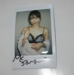 夕美しおんさん直筆サイン入公式チェキ - メルカリ
