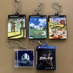 ゲームパッケージミニチュアチャーム PlayStation プレイステーション