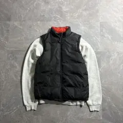 90s OLD GAP reversible puff down vest