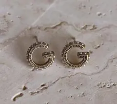 ピアス パールGGレターデザインスタッド ハードウェア ストリート シンプル