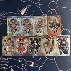 森羅万象チョコカード　9枚セット　まとめ売り