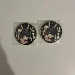 桃源暗鬼 メディコス バニー缶バッジ 缶バッジ 淀川 真澄 バニー