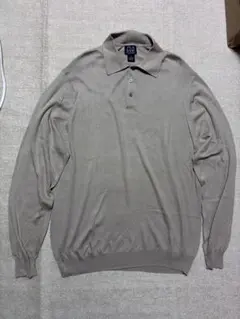 【古着】90s jos.a bank silk 100% ニットポロ