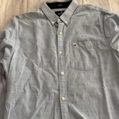 Hollister スリムフィット グレーシャツ Mのサムネイル